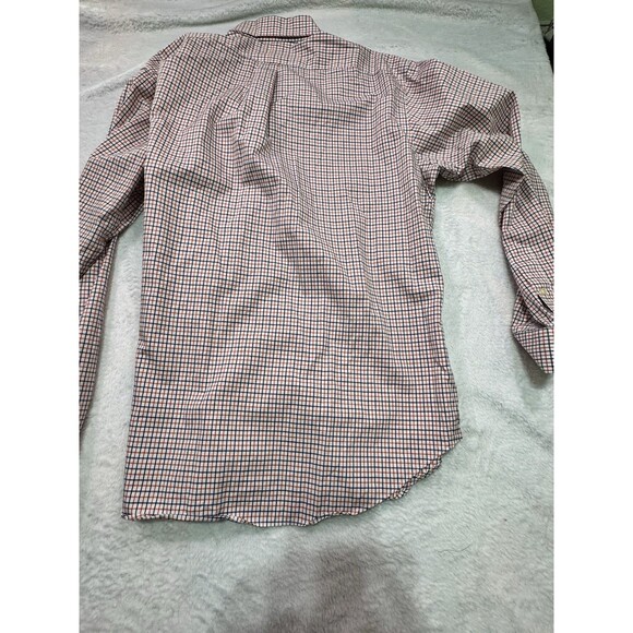 Ralph Lauren Shirt Mens Xl Orange‎ Classic Fit Button Down Short Sleeve Plaid - Picture 9 of 11
